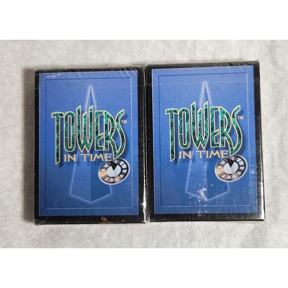 Towers In Time Starter Decks Advanced Copy Limited Edition Lot Of 2 Brand New - Picture 2 of 6